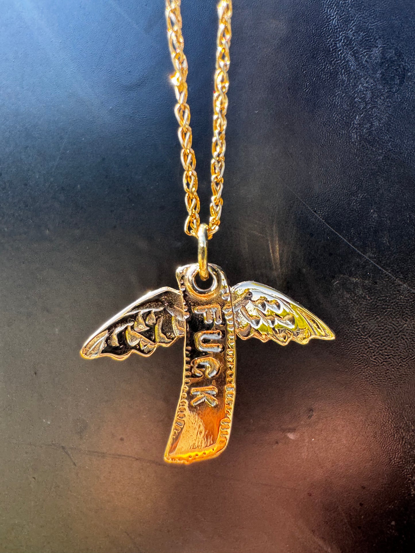 14k Gold Flying Fuck