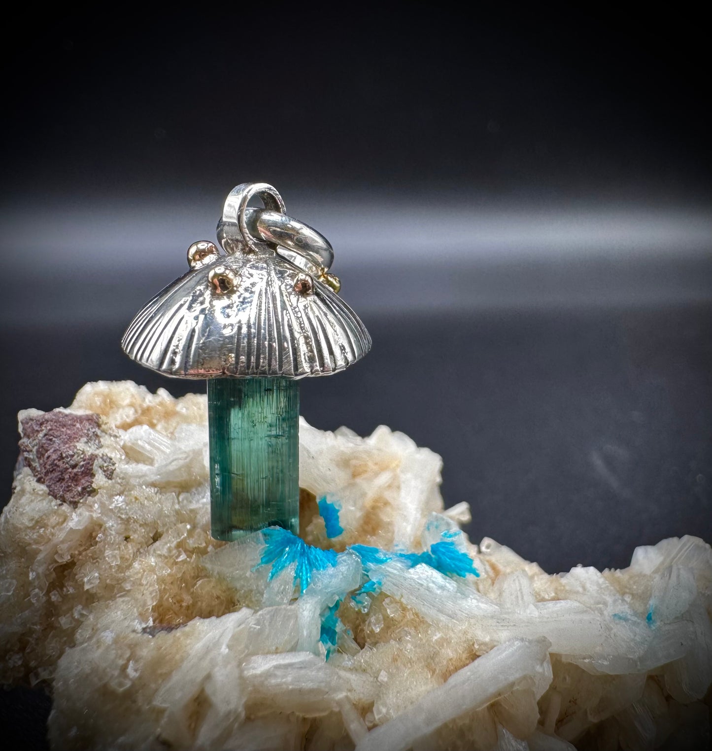 Crystal Mushroom - Tessa Rand Jewelry