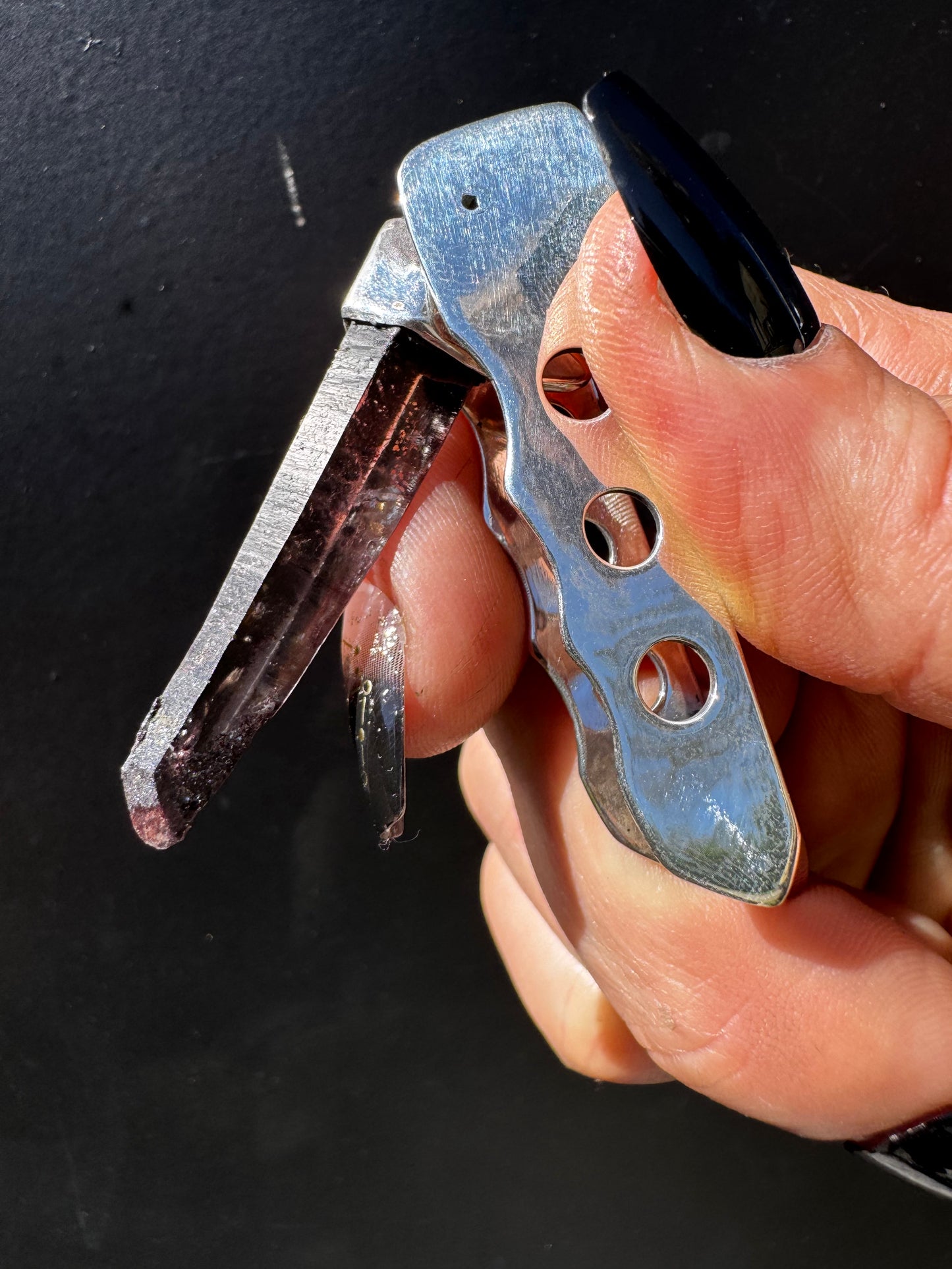 Dark Crystal Switchblade