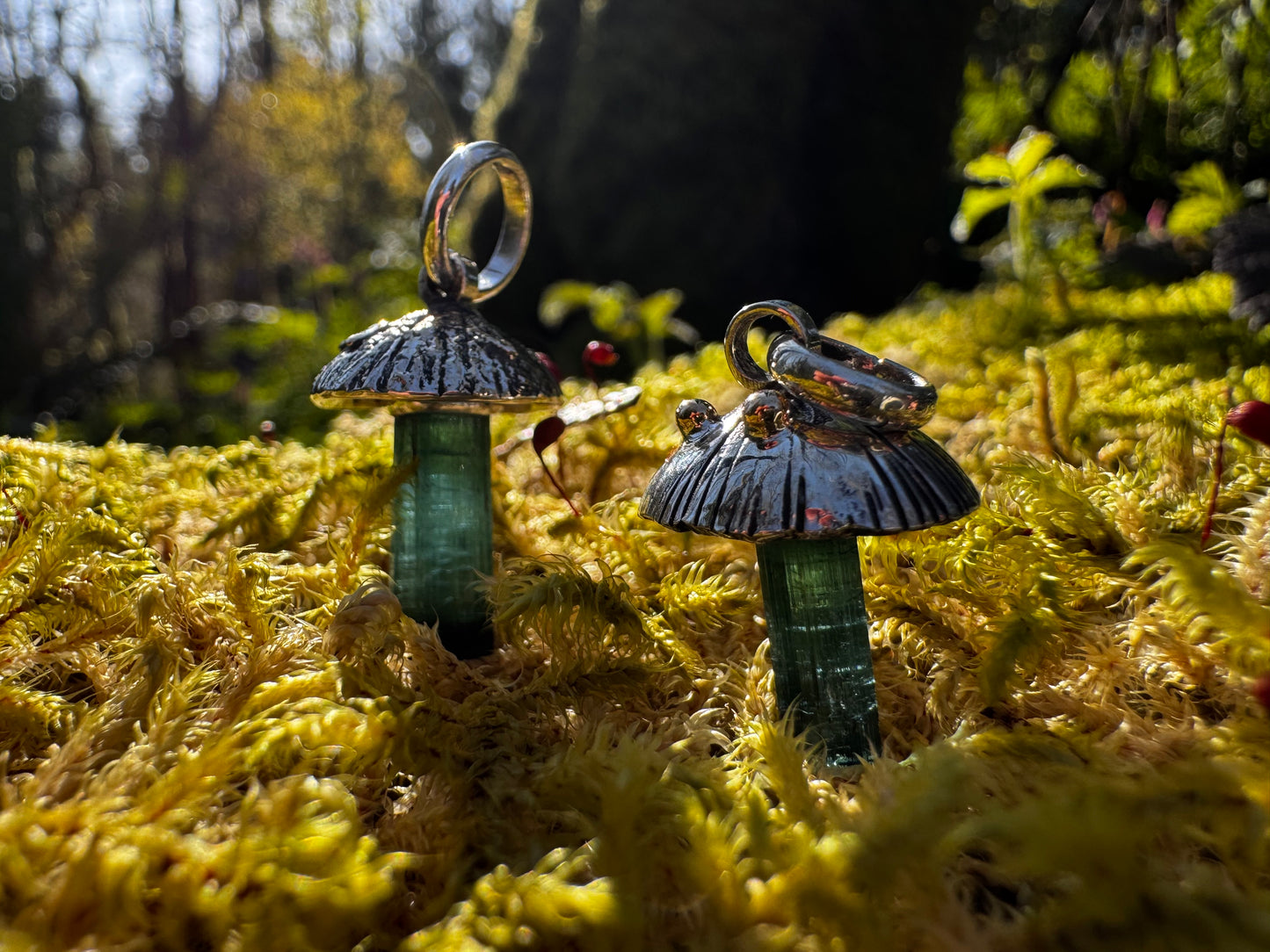 Crystal Mushroom - Tessa Rand Jewelry