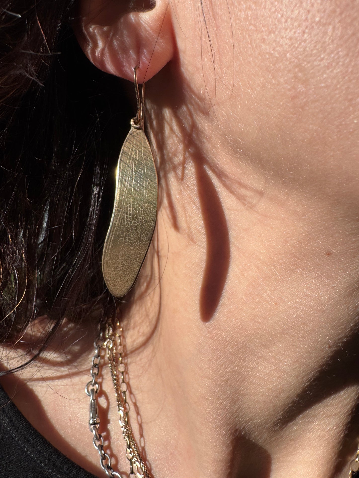 Gold plate Dragonfly Wing Set