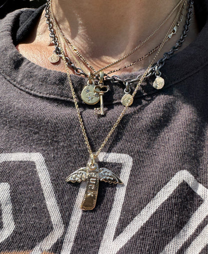 14k Gold Flying Fuck