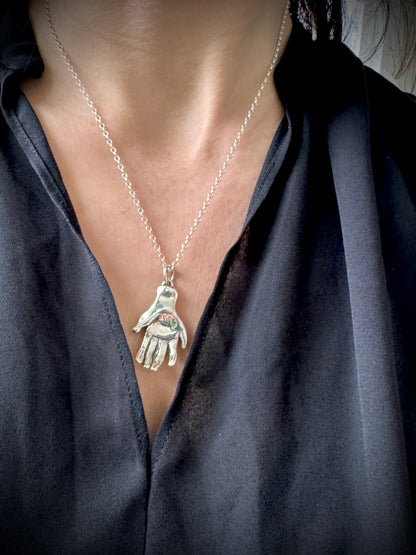 Silver Six Fingered Man - Tessa Rand Jewelry