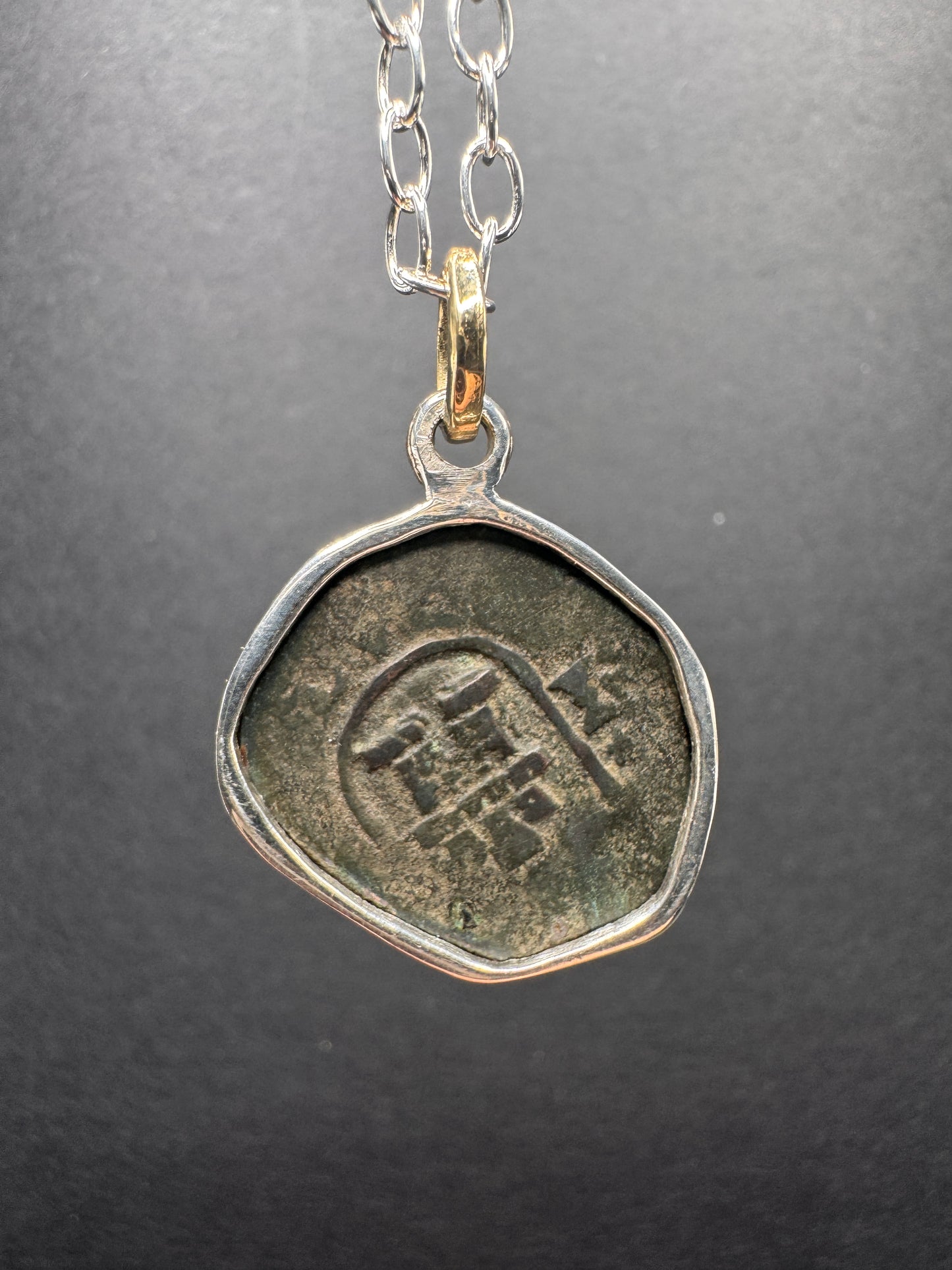 Pirate Daddy Gold Coin - Tessa Rand Jewelry