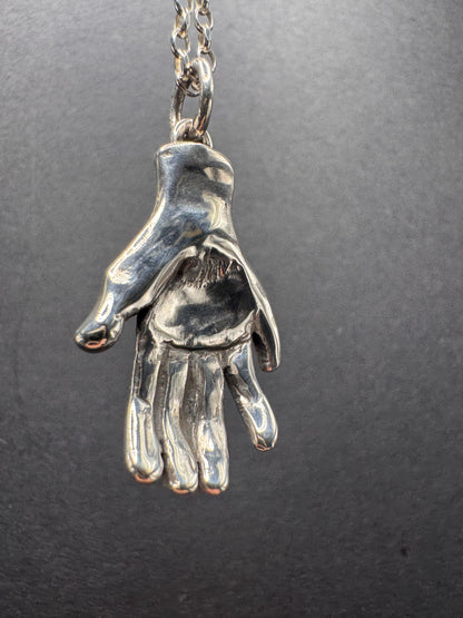 Silver Six Fingered Man - Tessa Rand Jewelry
