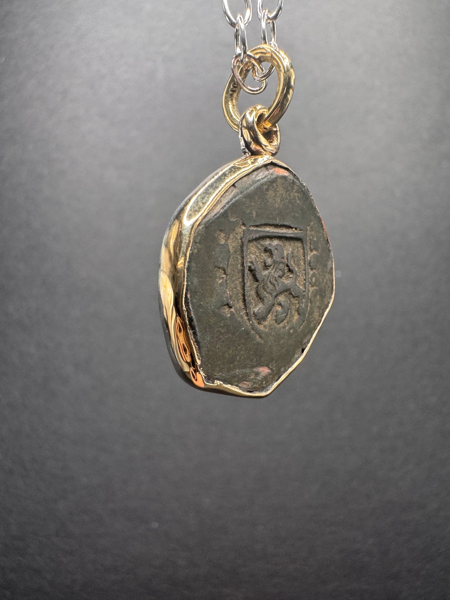 Pirate Daddy Gold Coin - Tessa Rand Jewelry