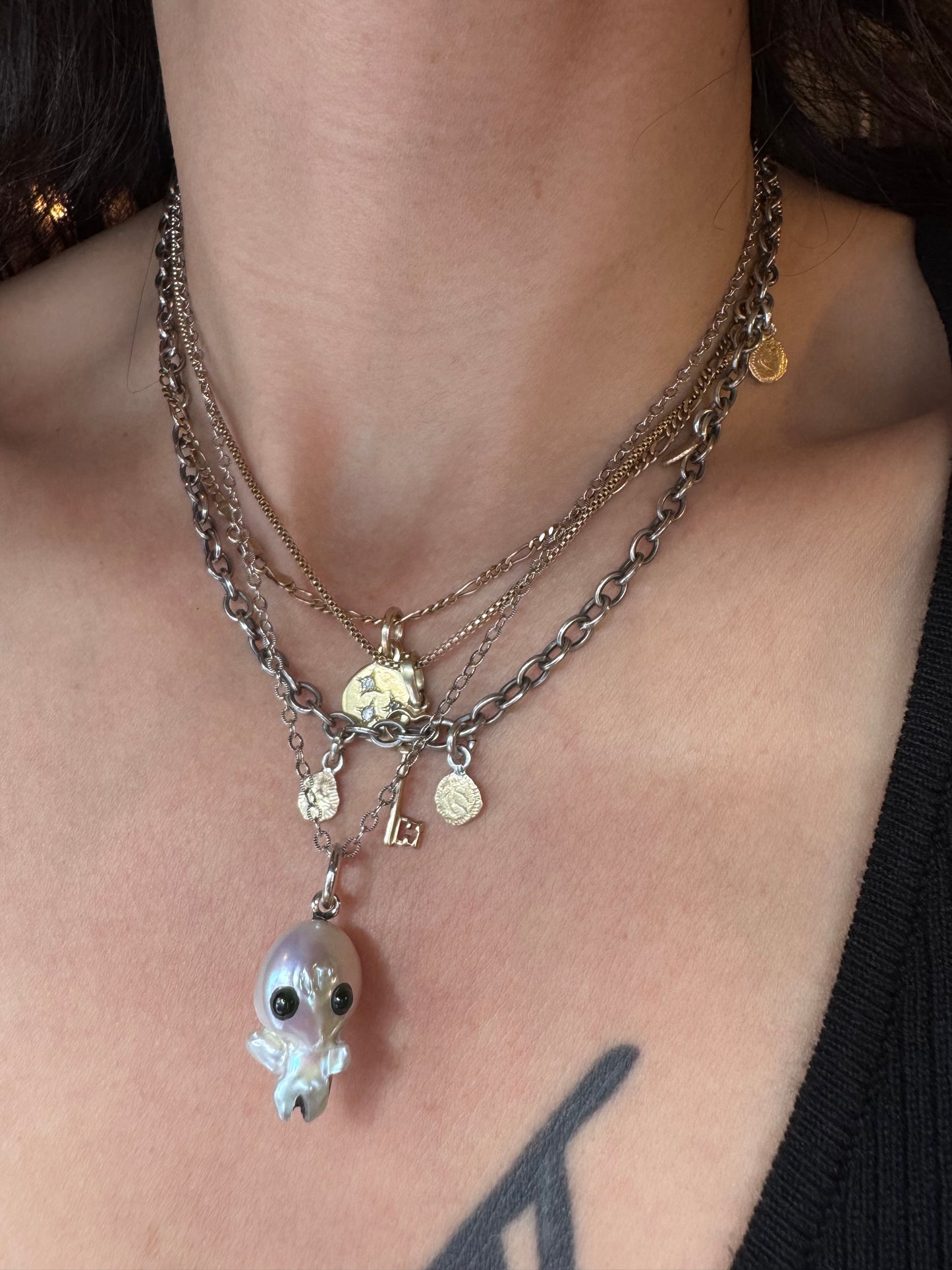 Pearl Baby 13 aka Quasimodo - Tessa Rand Jewelry