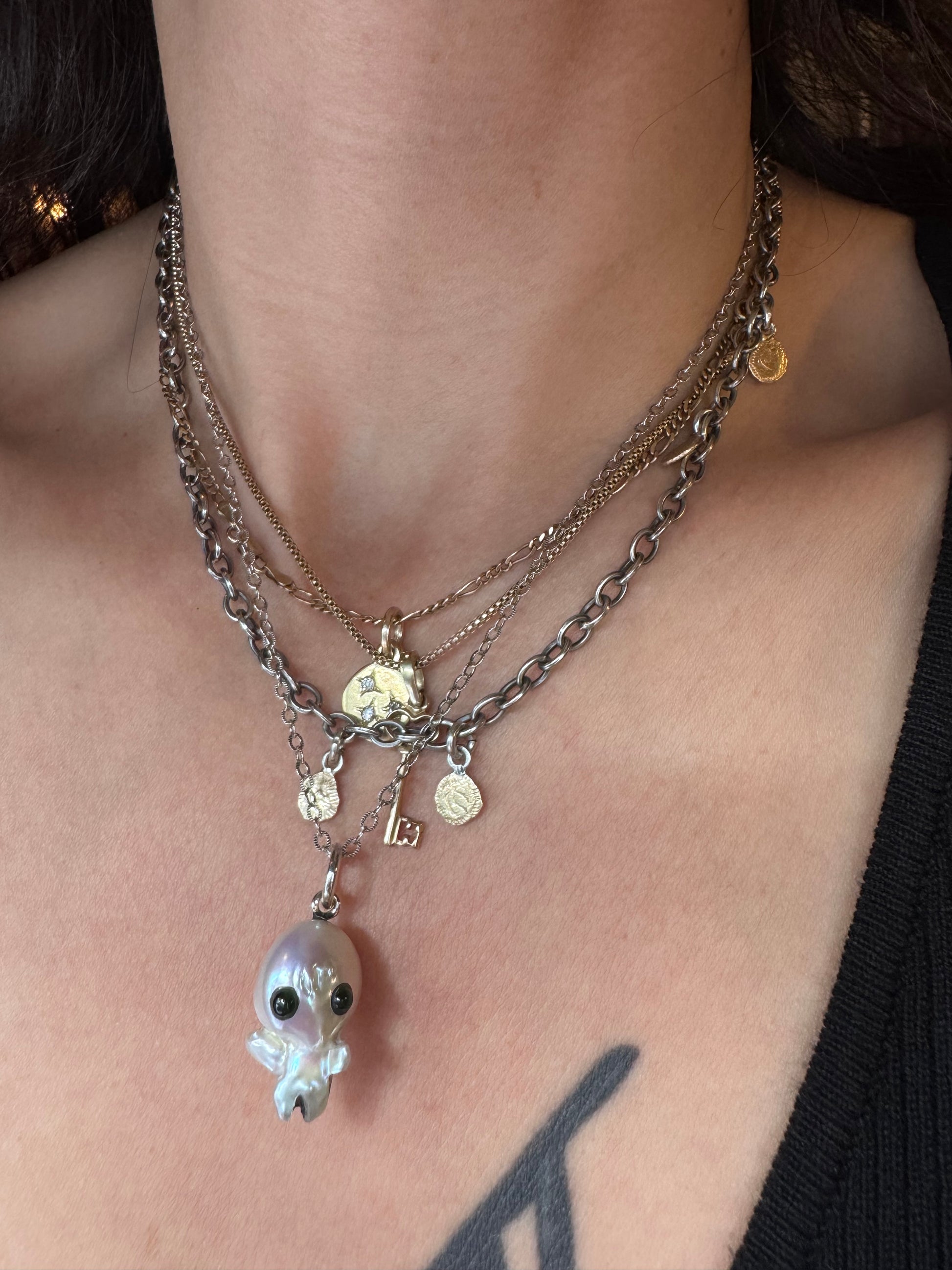 Pearl Baby 13 aka Quasimodo - Tessa Rand Jewelry