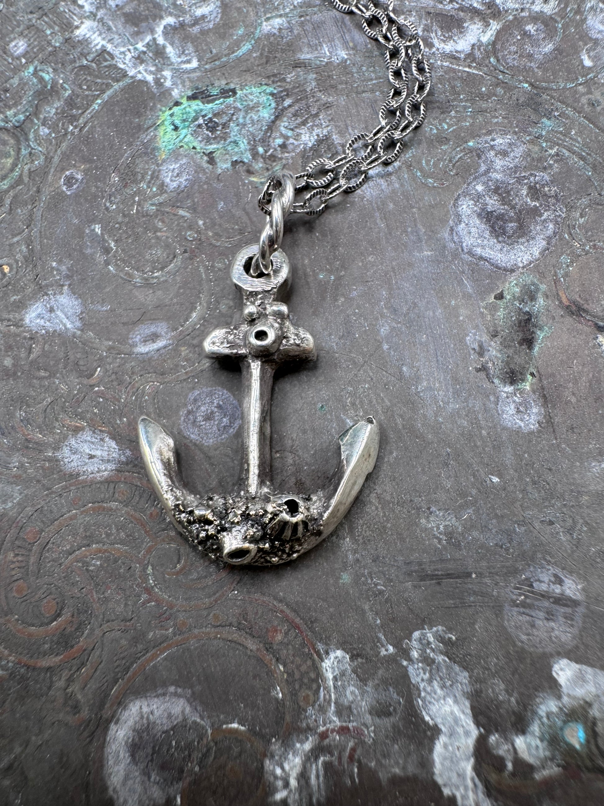 Submerged Anchor - Tessa Rand Jewelry