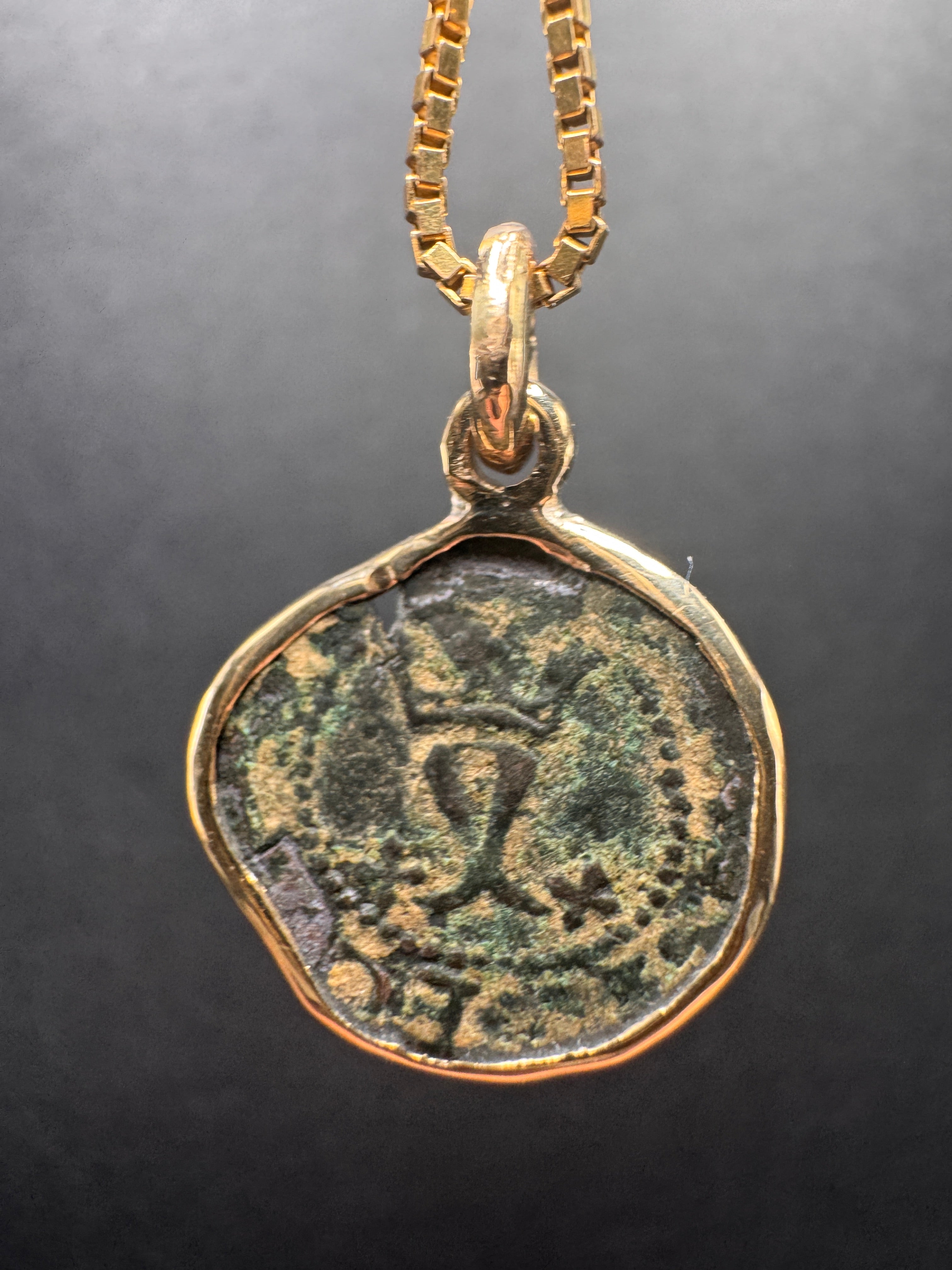 Gold Pirate Coin - Tessa Rand Jewelry