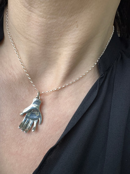 Silver Six Fingered Man - Tessa Rand Jewelry