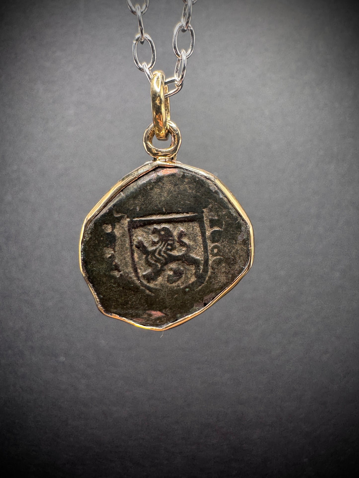 Pirate Daddy Gold Coin - Tessa Rand Jewelry