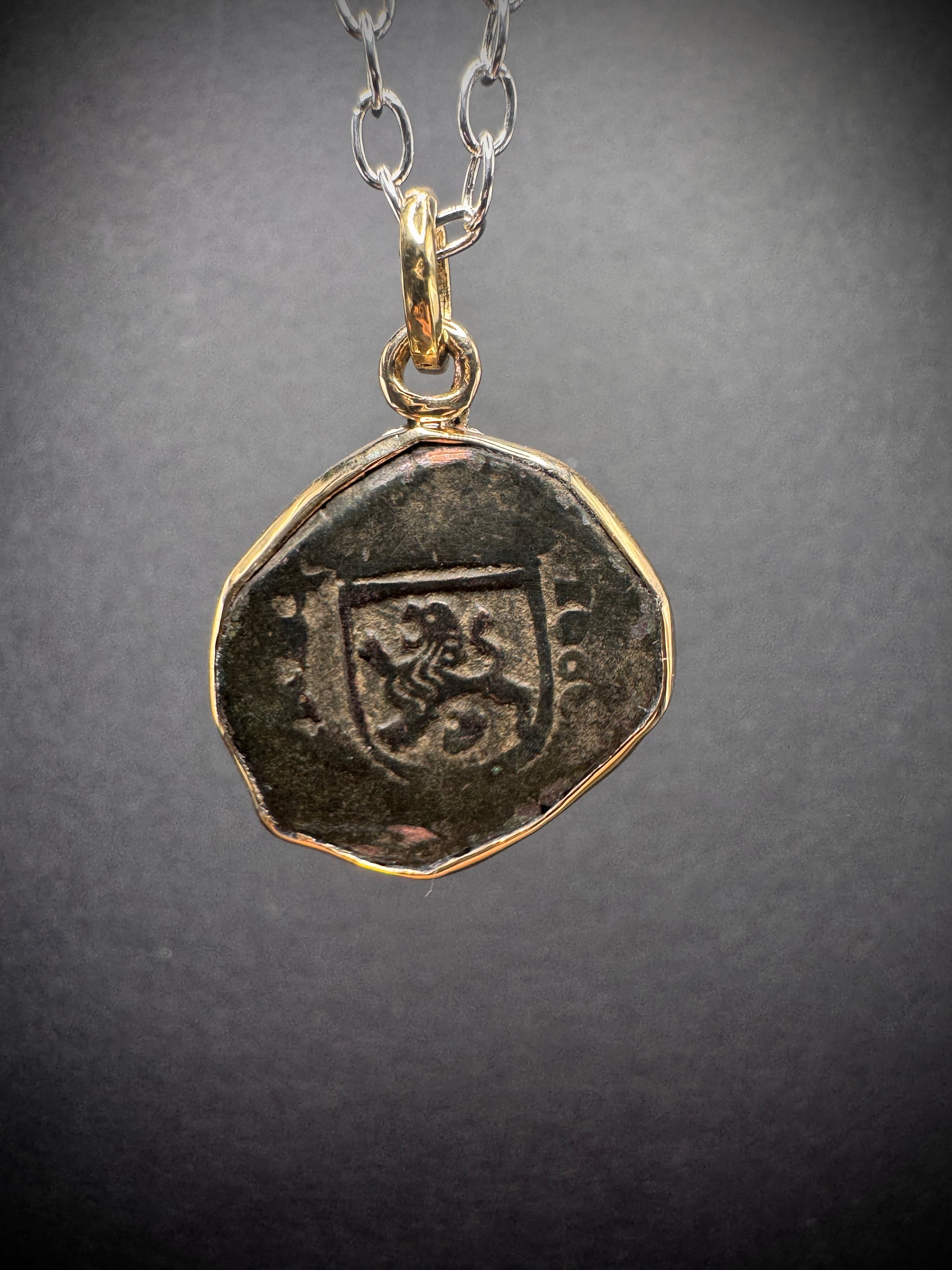 Pirate Daddy Gold Coin - Tessa Rand Jewelry