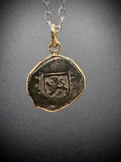 Pirate Daddy Gold Coin - Tessa Rand Jewelry