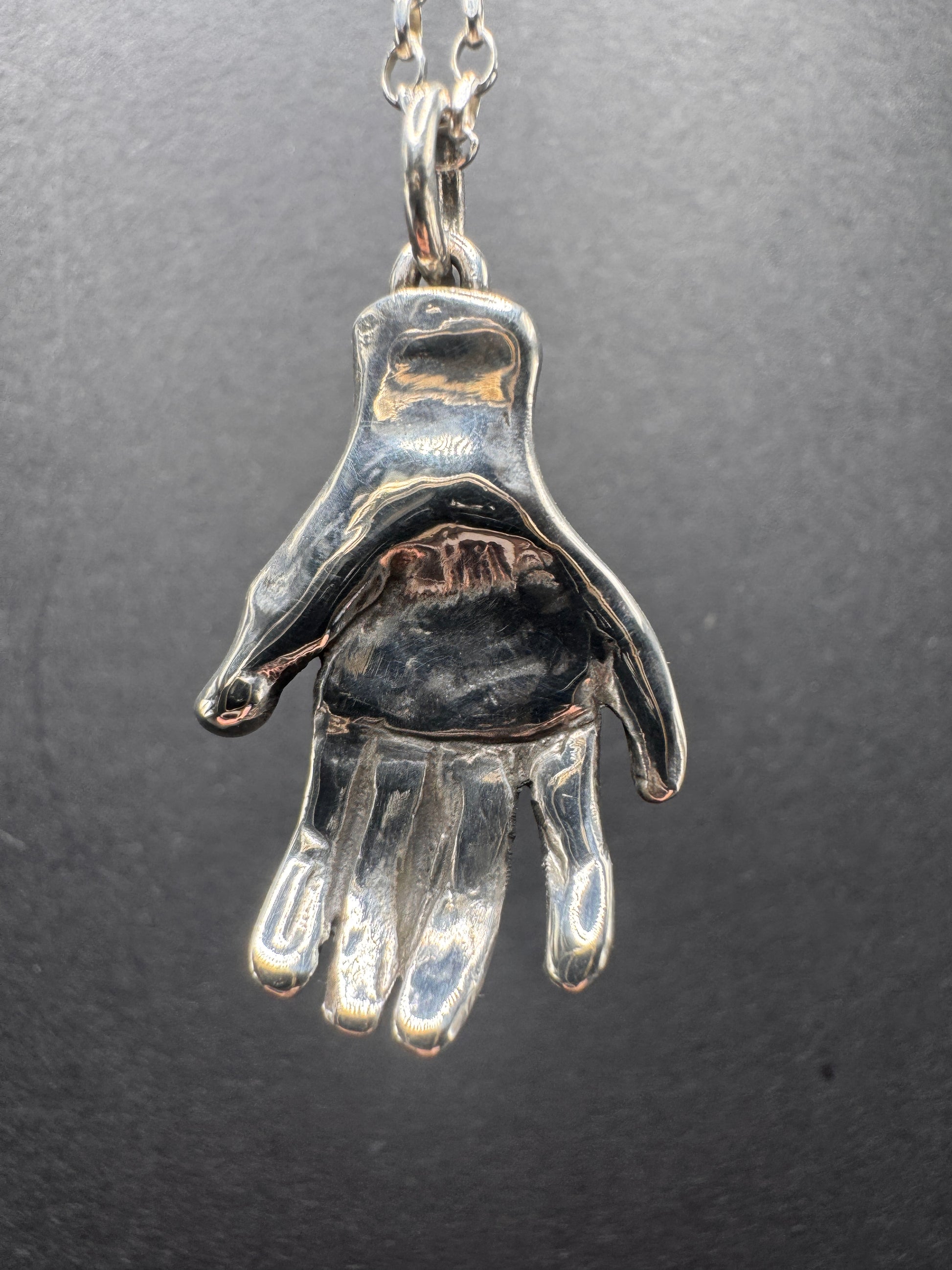 Silver Six Fingered Man - Tessa Rand Jewelry