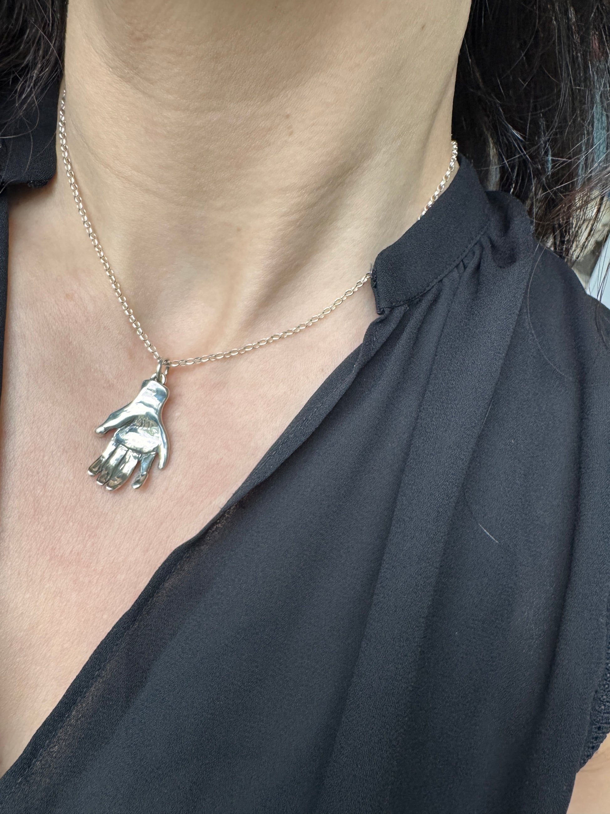 Silver Six Fingered Man - Tessa Rand Jewelry