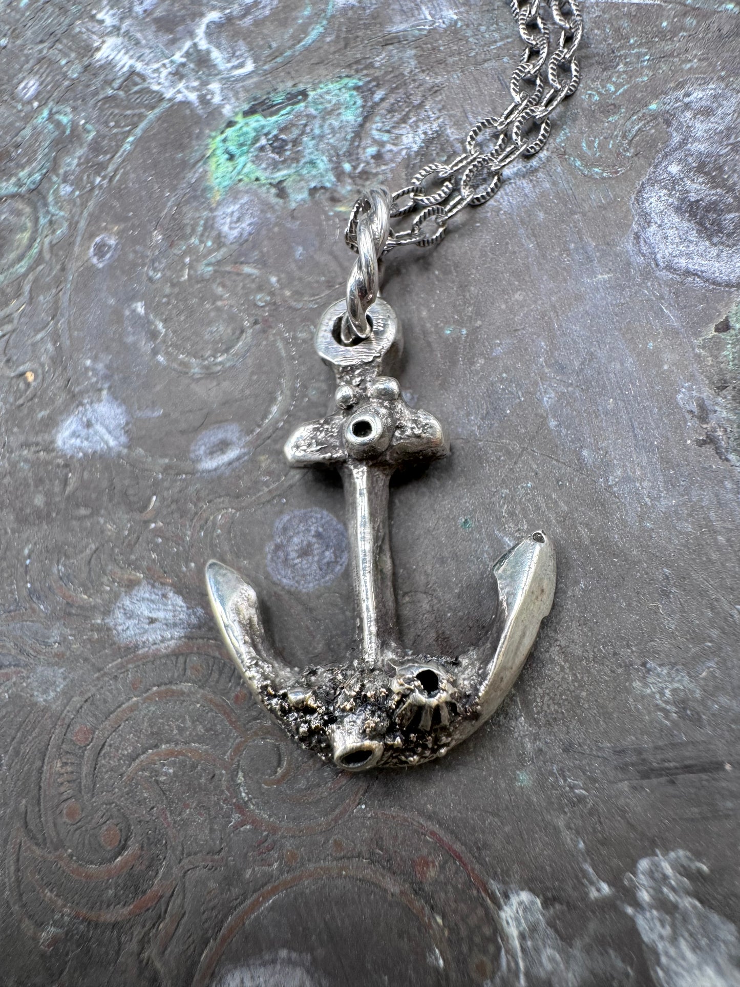 Submerged Anchor - Tessa Rand Jewelry