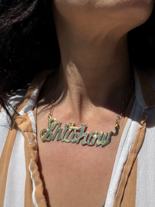 Brass Shitshow - Tessa Rand Jewelry
