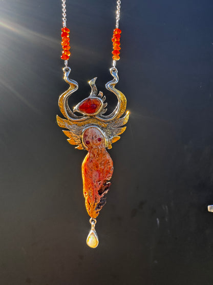 Fire Phoenix Woman