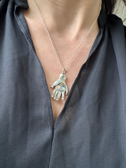 Silver Six Fingered Man - Tessa Rand Jewelry