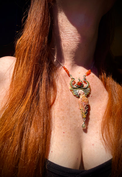Fire Phoenix Woman