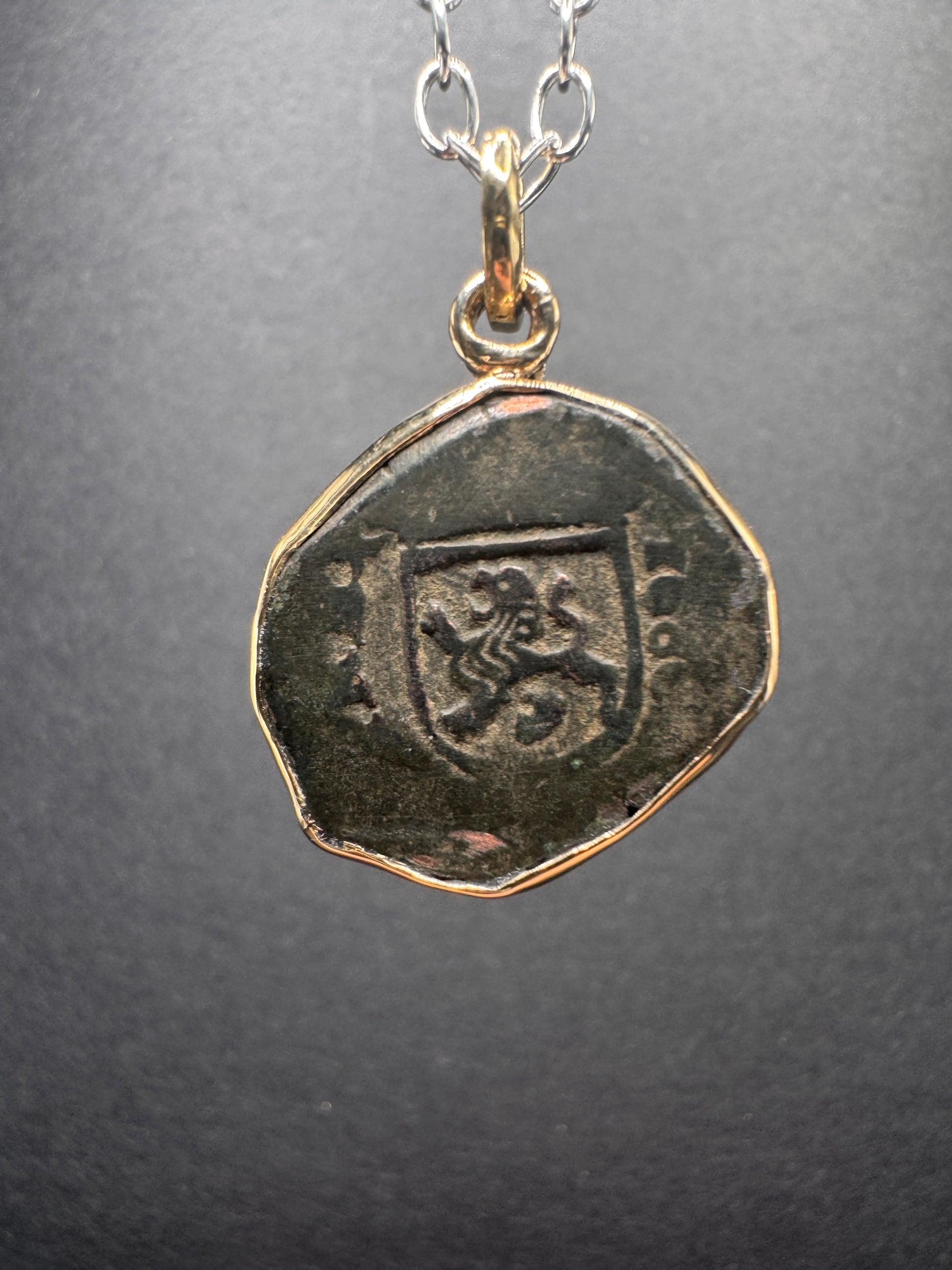 Pirate Daddy Gold Coin - Tessa Rand Jewelry