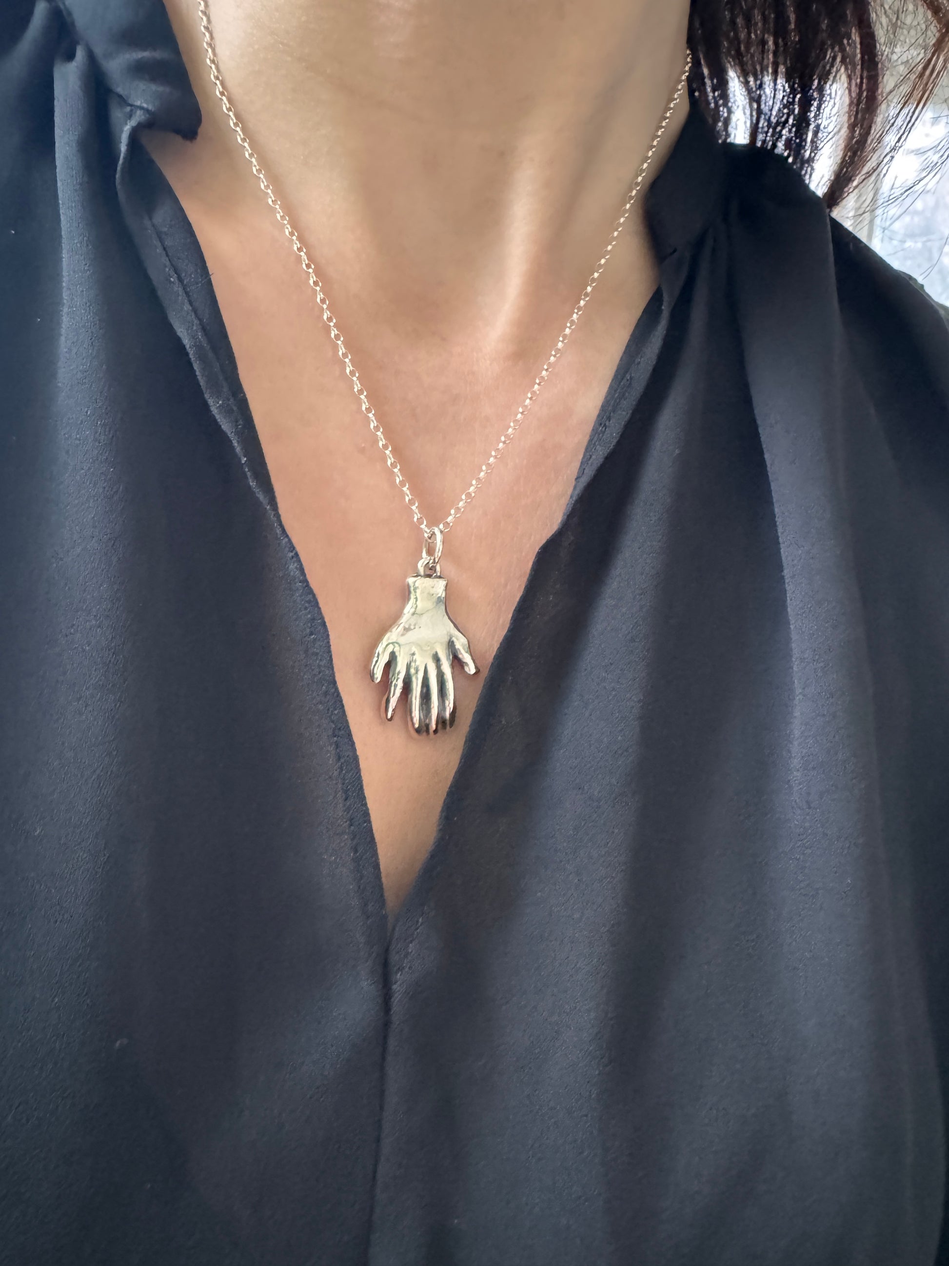 Silver Six Fingered Man - Tessa Rand Jewelry