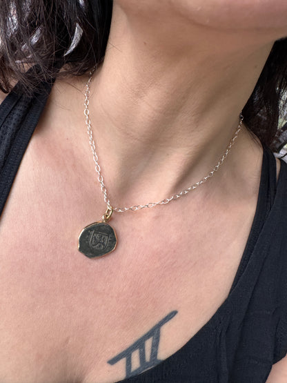 Pirate Daddy Gold Coin - Tessa Rand Jewelry