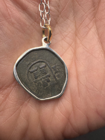 Pirate Daddy Gold Coin - Tessa Rand Jewelry