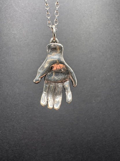 Silver Six Fingered Man - Tessa Rand Jewelry