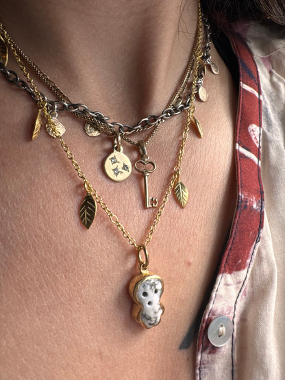 Kodama Leaf Necklace 1/2