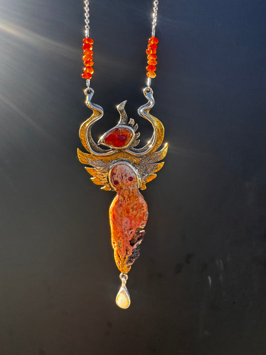 Fire Phoenix Woman