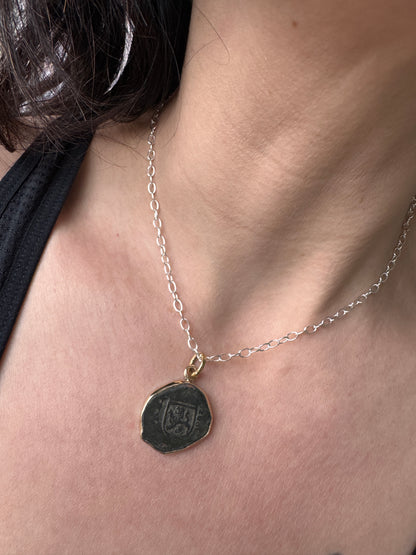 Pirate Daddy Gold Coin - Tessa Rand Jewelry