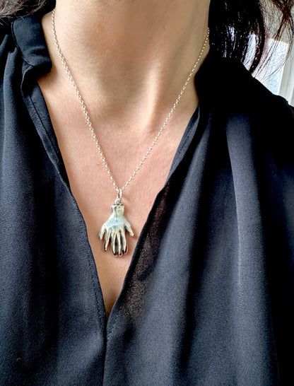 Silver Six Fingered Man - Tessa Rand Jewelry