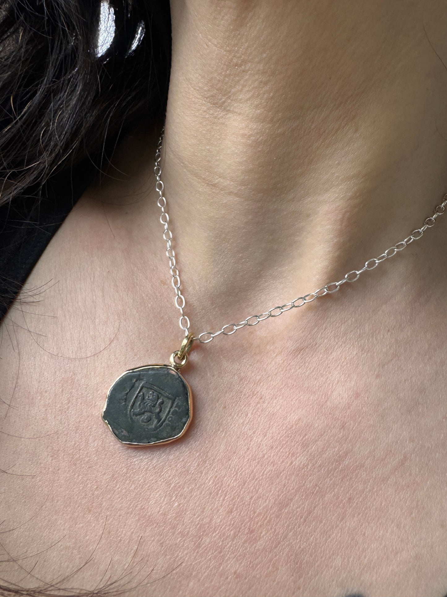 Pirate Daddy Gold Coin - Tessa Rand Jewelry