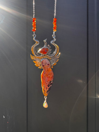 Fire Phoenix Woman